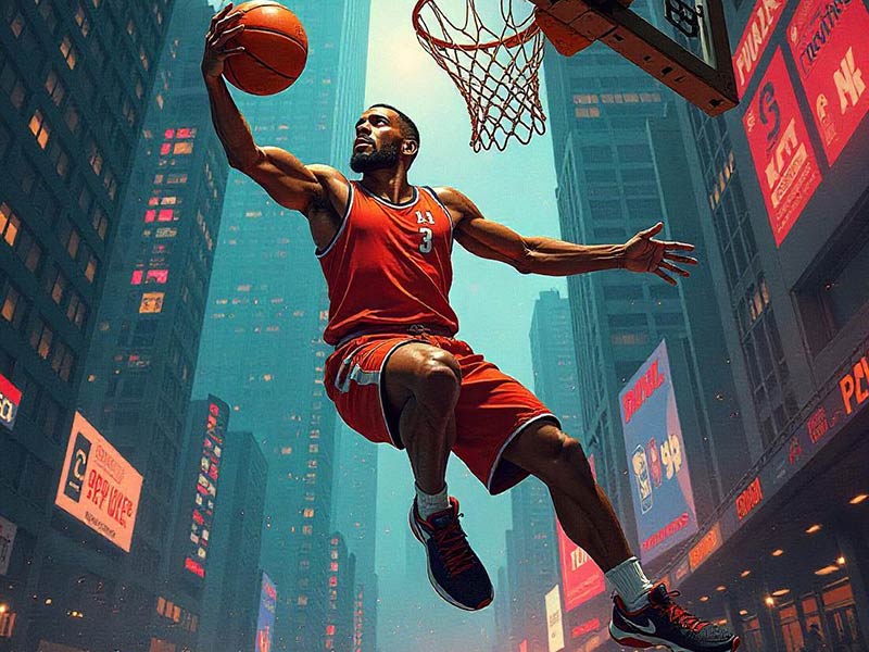 白皙清凉小姐姐投个篮看了三遍都没注意这球进了没有